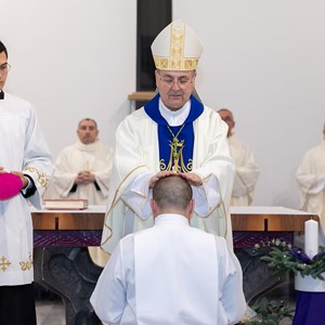 Homilija biskupa Šaška na đakonskom ređenju br. Sebastiana Slovića